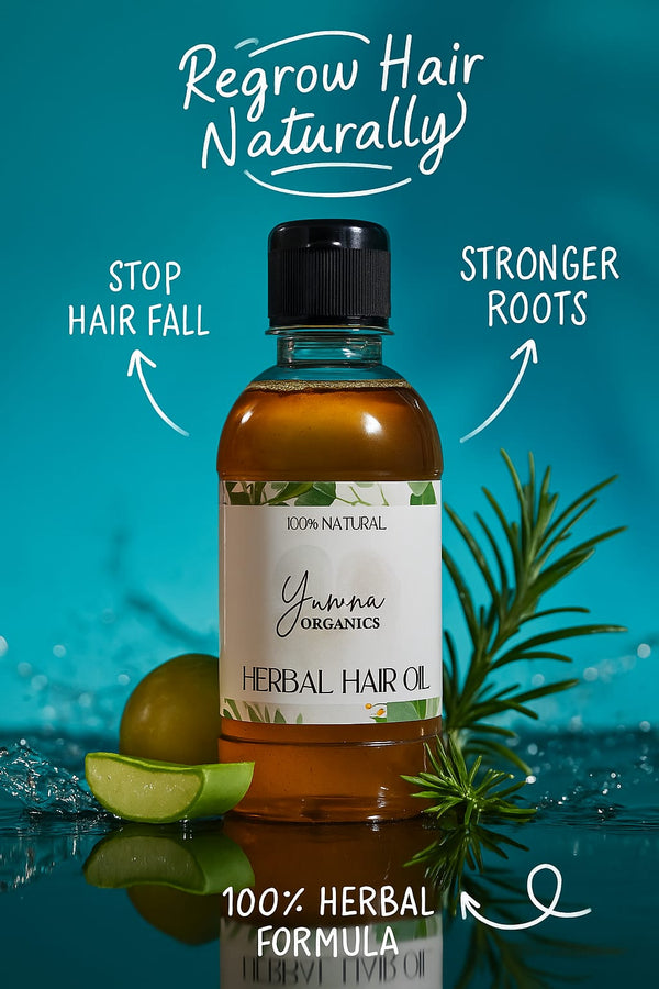 100% Herbal Hair Oil – Stronger, Longer, Healthier Hair